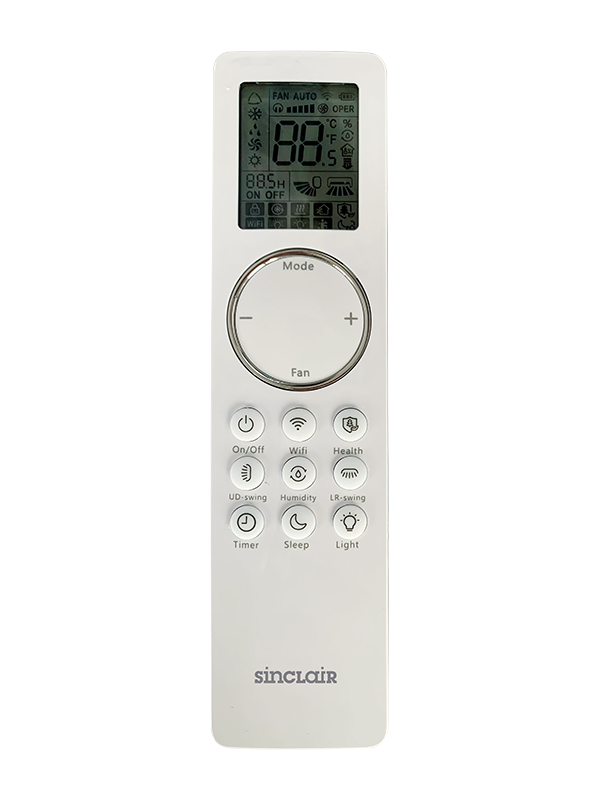 Climatizzatore Sinclair serie MARVIN SIH + SOH-09BIM - 9.000 BTU, Black
